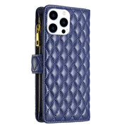 Custodia in pelle con portafoglio per iPhone 16