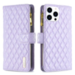 Custodia portafoglio in pelle per iPhone 16