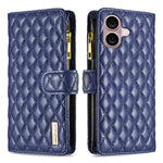 Custodia portafoglio in pelle per iPhone 16