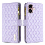 Custodia portafoglio in pelle per iPhone 16