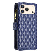Custodia in pelle con portafoglio per iPhone 17