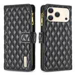 Custodia portafoglio in pelle per iPhone 17