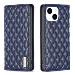 Custodia in pelle magnetica a conchiglia per iPhone 15