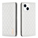 Custodia in pelle magnetica a conchiglia per iPhone 15