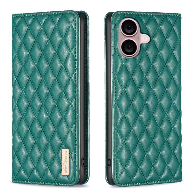 Custodia in pelle magnetica a conchiglia per iPhone 15