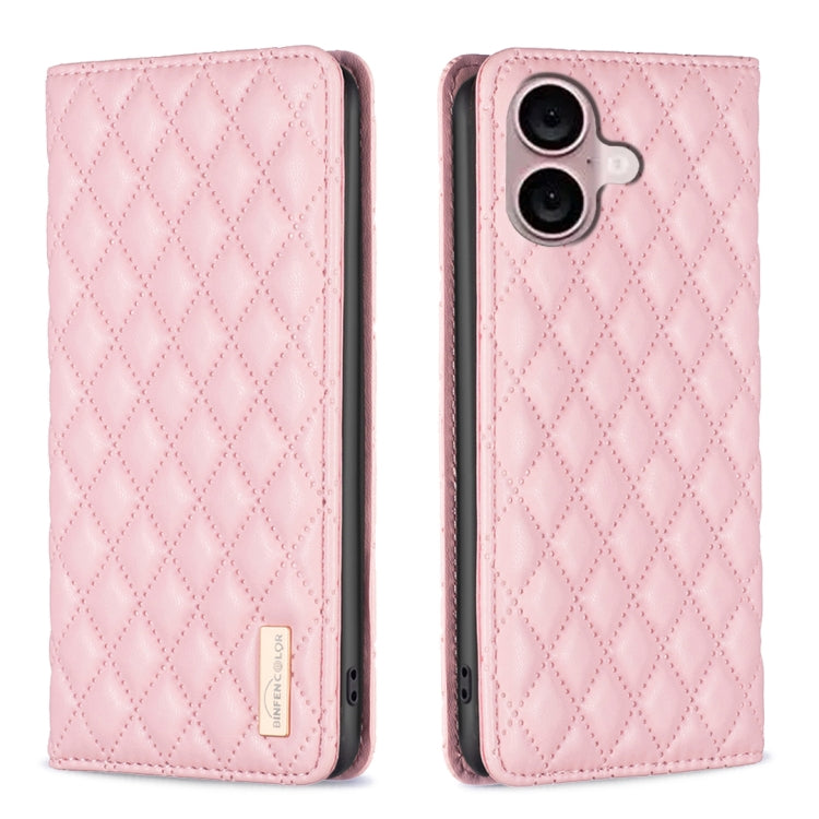 Custodia in pelle magnetica a conchiglia per iPhone 15
