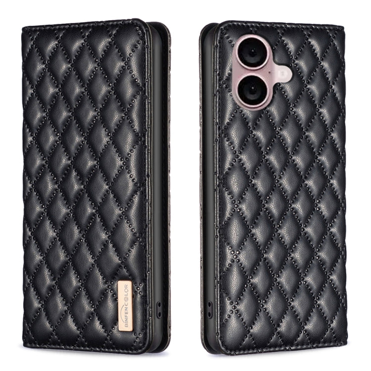 Custodia in pelle magnetica a conchiglia per iPhone 15