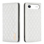 Custodia in pelle magnetica a conchiglia per iPhone 16