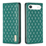 Custodia in pelle magnetica a conchiglia per iPhone 16