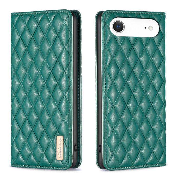 Custodia in pelle magnetica a conchiglia per iPhone 16