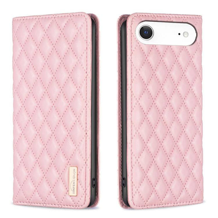 Custodia in pelle magnetica a conchiglia per iPhone 16