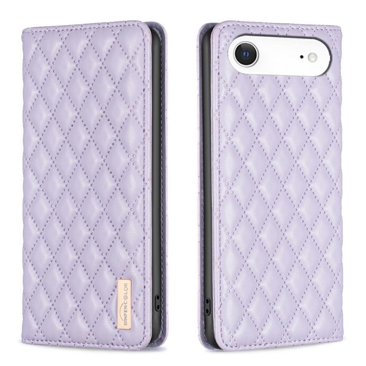 Custodia in pelle magnetica a conchiglia per iPhone 16