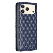 Custodia in pelle magnetica per iPhone 16