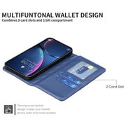Custodia in pelle magnetica per iPhone 16