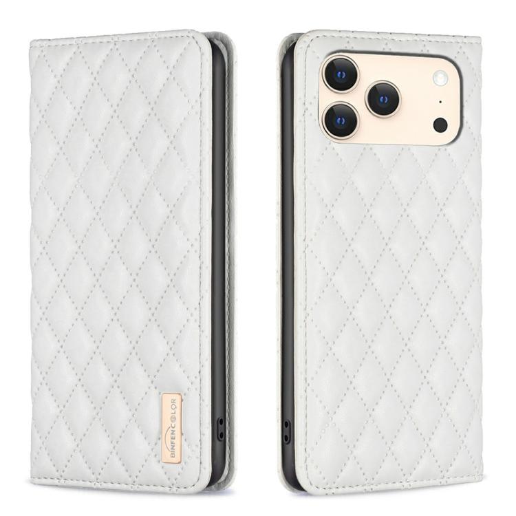 Custodia in pelle magnetica a conchiglia per iPhone 16