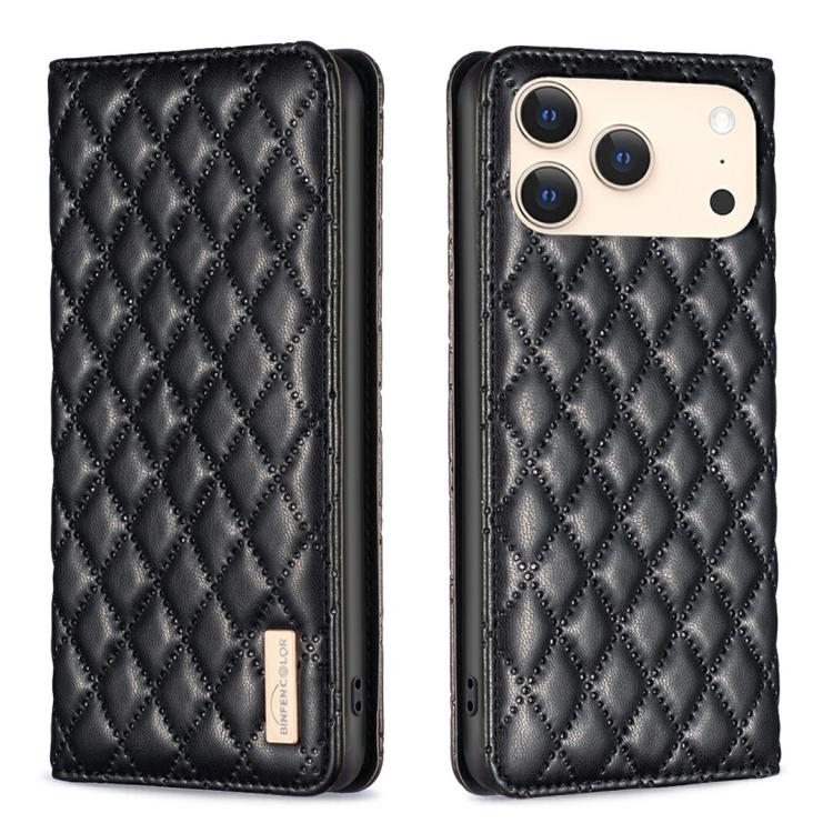 Custodia in pelle magnetica a conchiglia per iPhone 16