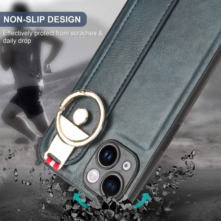 Custodia per telefono posteriore in pelle con cinturino, For iPhone 13, For iPhone 13 mini, For iPhone 12, For iPhone 12 Pro Max