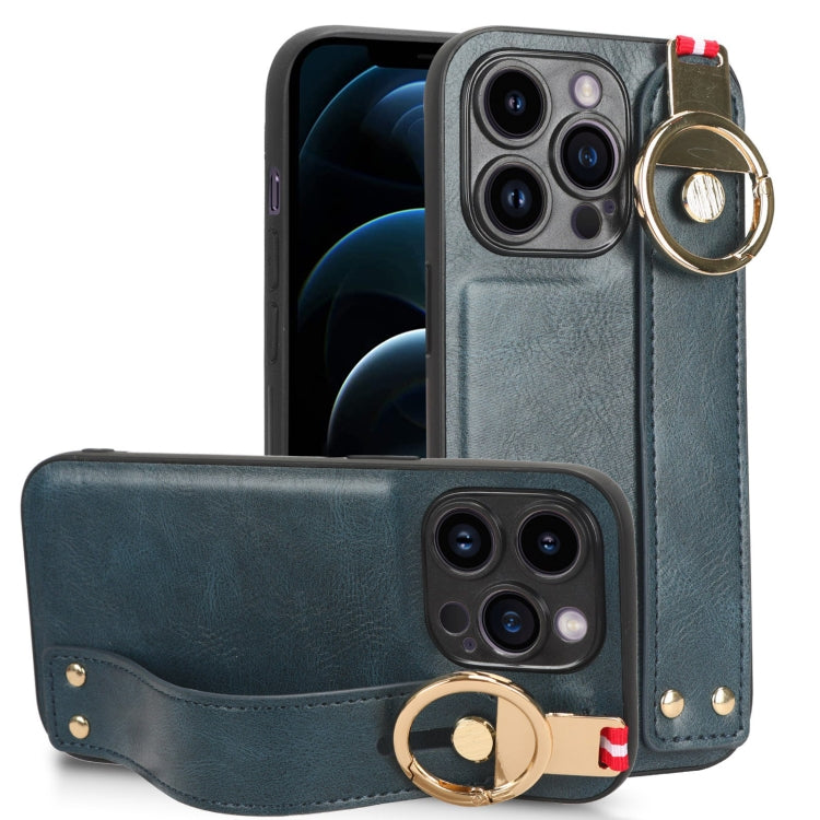 Custodia per telefono posteriore in pelle con cinturino, For iPhone 12 Pro, For iPhone 12 mini