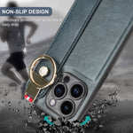 Custodia per telefono posteriore in pelle con cinturino, For iPhone 12 Pro, For iPhone 12 mini