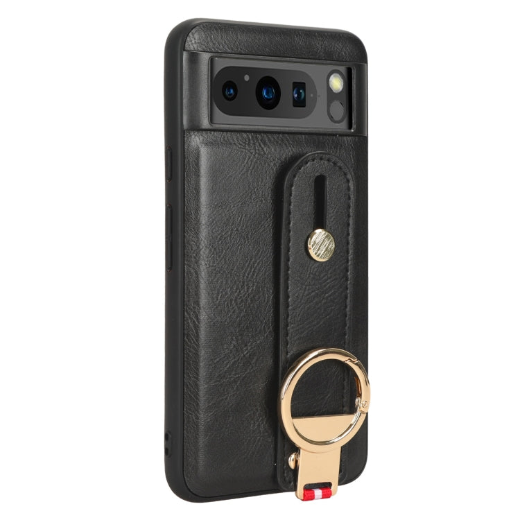 Custodia per telefono posteriore in pelle con cinturino, For Google Pixel 8, For Google Pixel Fold, For Google Pixel 7a, For Google Pixel 7 Pro