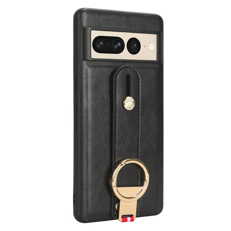 Custodia per telefono posteriore in pelle con cinturino, For Google Pixel 7, For Google Pixel 6a, For Google Pixel 6 Pro, For Google Pixel 6