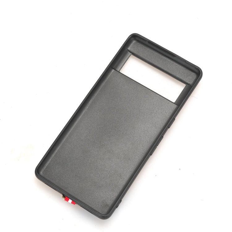 Custodia per telefono posteriore in pelle con cinturino, For Google Pixel 7, For Google Pixel 6a, For Google Pixel 6 Pro, For Google Pixel 6