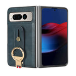 Custodia per telefono posteriore in pelle con cinturino, For Google Pixel 8, For Google Pixel Fold, For Google Pixel 7a, For Google Pixel 7 Pro