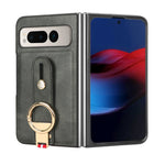 Custodia per telefono posteriore in pelle con cinturino, For Google Pixel 8, For Google Pixel Fold, For Google Pixel 7a, For Google Pixel 7 Pro