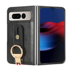 Custodia per telefono posteriore in pelle con cinturino, For Google Pixel 8, For Google Pixel Fold, For Google Pixel 7a, For Google Pixel 7 Pro
