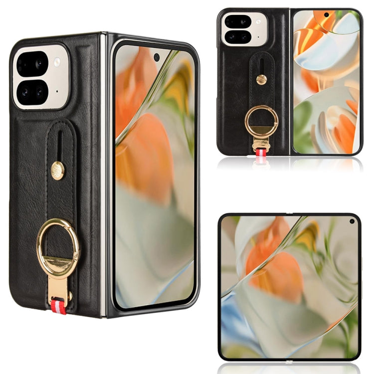 Custodia per telefono posteriore in pelle con cinturino, For Google Pixel 10 Pro Fold, For Google Pixel 9a, For Google Pixel 9 Pro XL, For Google Pixel 9 Pro Fold