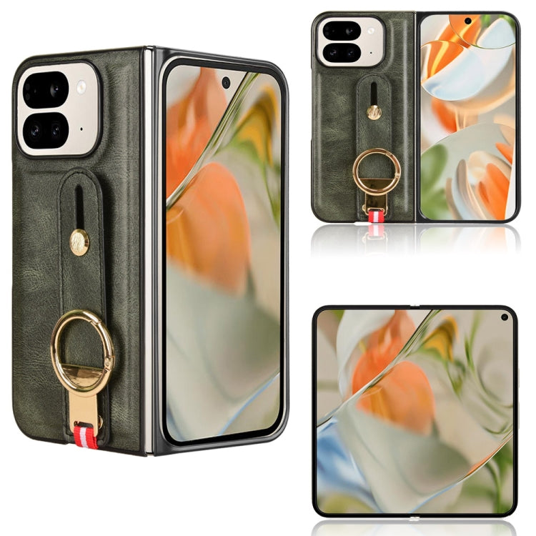 Custodia per telefono posteriore in pelle con cinturino, For Google Pixel 10 Pro Fold, For Google Pixel 9a, For Google Pixel 9 Pro XL, For Google Pixel 9 Pro Fold