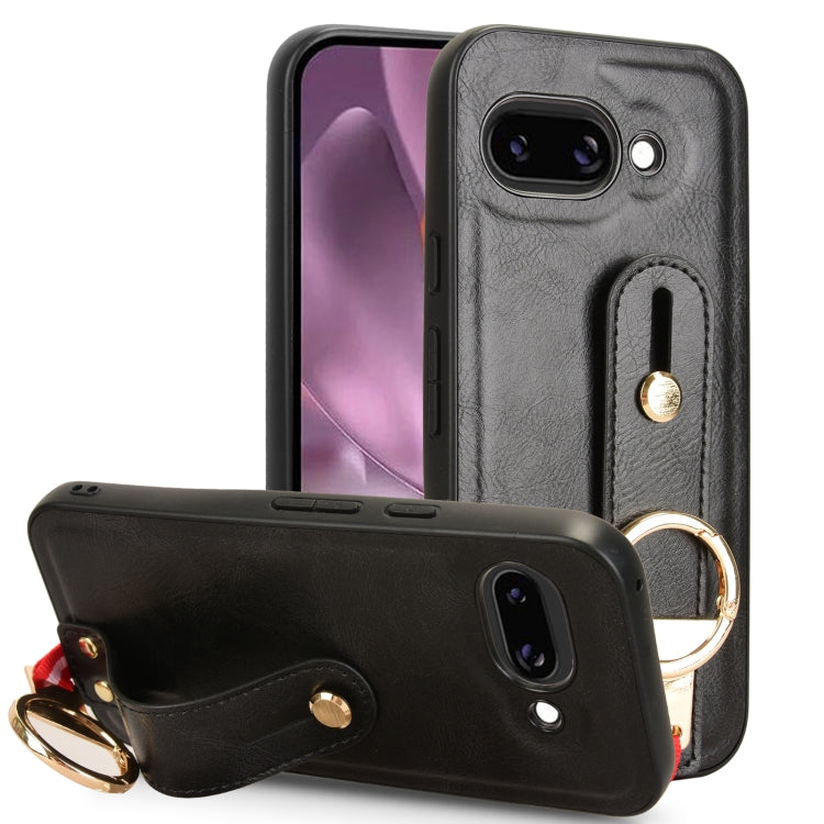 Custodia per telefono posteriore in pelle con cinturino, For Google Pixel 10 Pro Fold, For Google Pixel 9a, For Google Pixel 9 Pro XL, For Google Pixel 9 Pro Fold