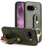 Custodia per telefono posteriore in pelle con cinturino, For Google Pixel 10 Pro Fold, For Google Pixel 9a, For Google Pixel 9 Pro XL, For Google Pixel 9 Pro Fold