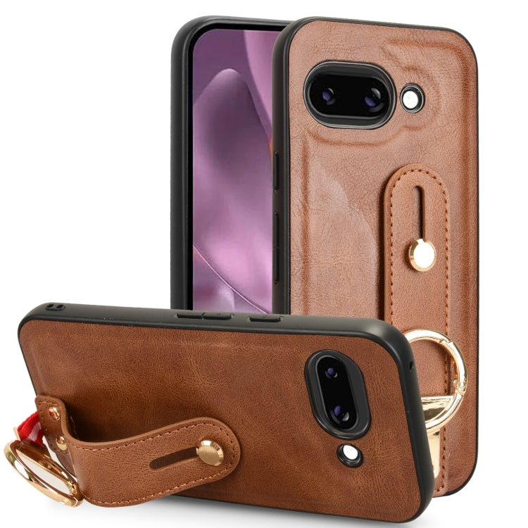 Custodia per telefono posteriore in pelle con cinturino, For Google Pixel 10 Pro Fold, For Google Pixel 9a, For Google Pixel 9 Pro XL, For Google Pixel 9 Pro Fold