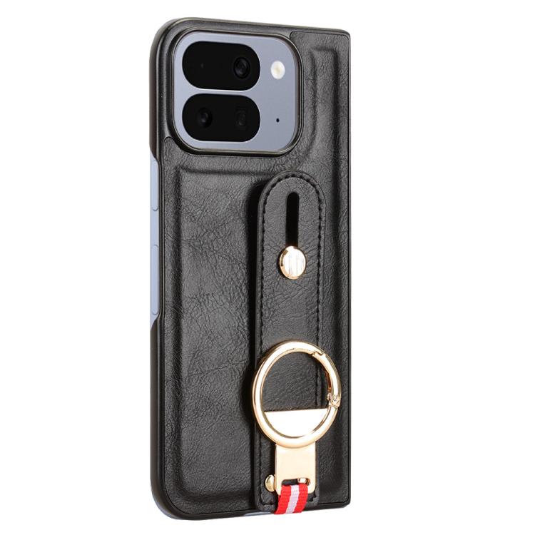 Custodia per telefono posteriore in pelle con cinturino, For Google Pixel 10 Pro Fold, For Google Pixel 9a, For Google Pixel 9 Pro XL, For Google Pixel 9 Pro Fold