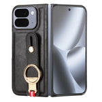 Custodia per telefono posteriore in pelle con cinturino, For Google Pixel 10 Pro Fold, For Google Pixel 9a, For Google Pixel 9 Pro XL, For Google Pixel 9 Pro Fold