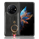 Custodia per telefono posteriore in pelle con cinturino, For Tecno Phantom V Flip2, For Tecno Phantom V Fold2, For Tecno Phantom V Fold