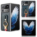 Custodia per telefono posteriore in pelle con cinturino, For Tecno Phantom V Flip2, For Tecno Phantom V Fold2, For Tecno Phantom V Fold