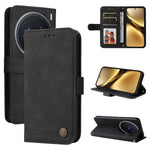 Custodia per telefono in pelle con bottone in metallo con albero della vita Skin Feel, For vivo X200, For vivo X200 Pro mini, For vivo X200 Pro, For vivo V40 Lite 4G / 5G IDN