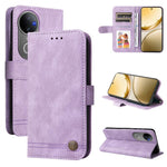Custodia per telefono in pelle con bottone in metallo con albero della vita Skin Feel, For vivo V50, For vivo S20, For vivo S20 Pro, For vivo Y19s