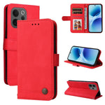 Custodia per telefono in pelle con bottone in metallo con albero della vita Skin Feel, For vivo Y600 Pro 5G, For vivo Y21 5G 2026 / vivo Y05 4G, For vivo V70 FE 5G, For vivo S50 5G / V70 5G