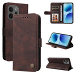 Custodia per telefono in pelle con bottone in metallo con albero della vita Skin Feel, For vivo Y600 Pro 5G, For vivo Y21 5G 2026 / vivo Y05 4G, For vivo V70 FE 5G, For vivo S50 5G / V70 5G