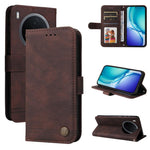 Custodia per telefono in pelle con bottone in metallo con albero della vita Skin Feel, For vivo Y600 Pro 5G, For vivo Y21 5G 2026 / vivo Y05 4G, For vivo V70 FE 5G, For vivo S50 5G / V70 5G