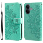 Custodia per telefono in pelle goffrata con fiori a 7 petali, For vivo Y500 Pro 5G, For vivo X300 Pro, For vivo X300, For vivo V60 Lite 4G / 5G