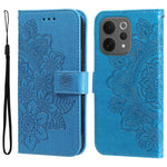 Custodia per telefono in pelle goffrata con fiori a 7 petali, For vivo Y600 Pro 5G, For vivo Y21 5G 2026 / vivo Y05 4G, For vivo V70 FE 5G, For vivo S50 5G / V70 5G