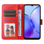 Custodia per telefono in pelle di girasole goffrata, For vivo Y17s, For vivo Y36 4G / 5G Foreign, For vivo Y78 5G Foreign
