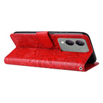 Custodia per telefono in pelle di girasole goffrata, For vivo Y17s, For vivo Y36 4G / 5G Foreign, For vivo Y78 5G Foreign