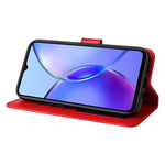 Custodia per telefono in pelle di girasole goffrata, For vivo Y17s, For vivo Y36 4G / 5G Foreign, For vivo Y78 5G Foreign