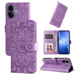 Custodia per telefono in pelle di girasole goffrata, For vivo Y500 Pro 5G, For vivo X300 Pro, For vivo X300, For vivo V60 Lite 4G / 5G