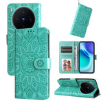 Custodia per telefono in pelle di girasole goffrata, For vivo Y500 Pro 5G, For vivo X300 Pro, For vivo X300, For vivo V60 Lite 4G / 5G
